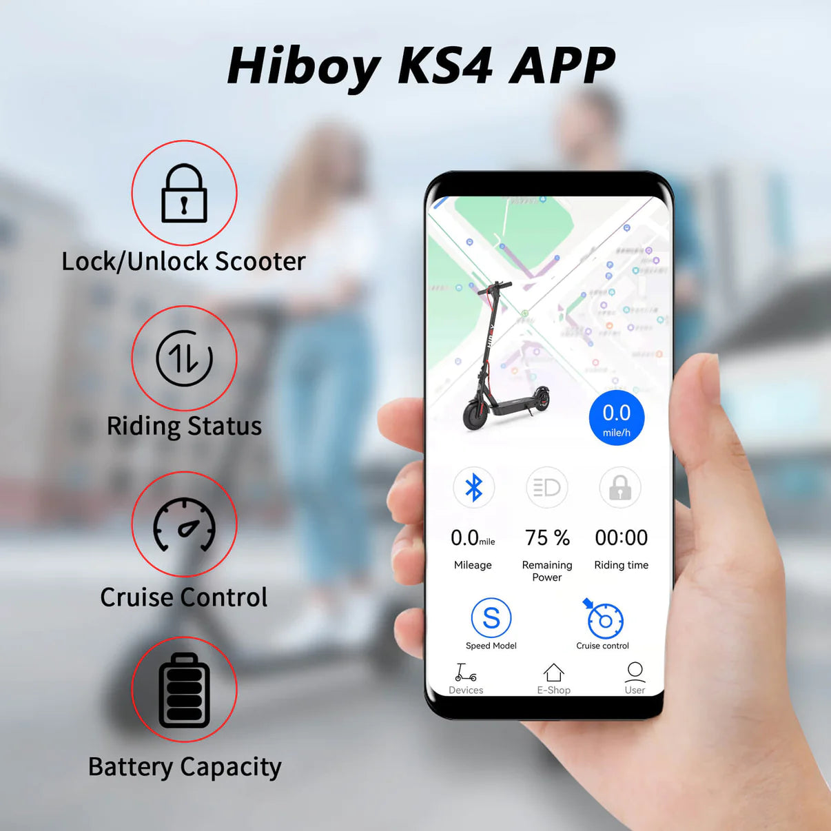 Hiboy KS4 Advanced Electric Scooter