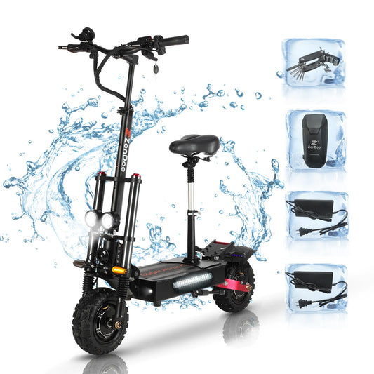 ZonDoo ZO03 Plus Electric Scooter For Adults 5600W/6000W Dual Motors